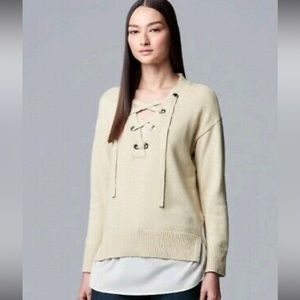 Simply Vera Wang Sweater. Size XL